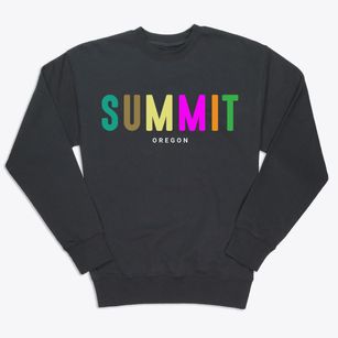 Summit Oregon Color Pop Premium Crewneck Sweatshirt