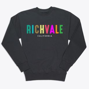 Richvale California Color Pop Premium Crewneck Sweatshirt