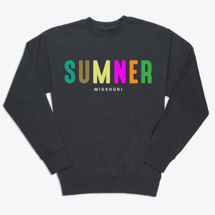 Sumner Missouri Color Pop Premium Crewneck Sweatshirt