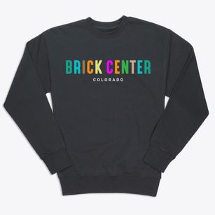 Brick Center Colorado Color Pop Premium Crewneck Sweatshirt