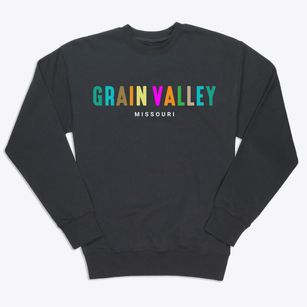 Grain Valley Missouri Color Pop Premium Crewneck Sweatshirt