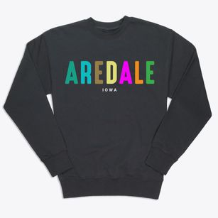 Aredale Iowa Color Pop Premium Crewneck Sweatshirt