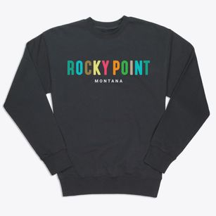 Rocky Point Montana Color Pop Premium Crewneck Sweatshirt