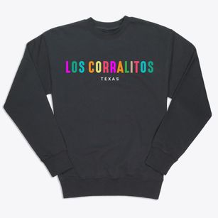 Los Corralitos Texas Color Pop Premium Crewneck Sweatshirt