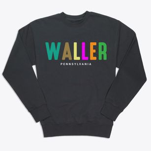 Waller Pennsylvania Color Pop Premium Crewneck Sweatshirt