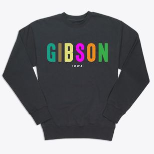 Gibson Iowa Color Pop Premium Crewneck Sweatshirt