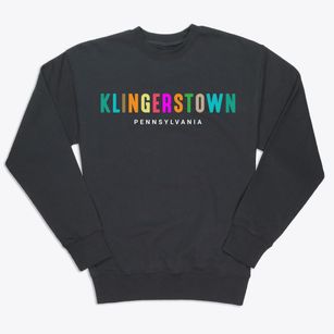 Klingerstown Pennsylvania Color Pop Premium Crewneck Sweatshirt