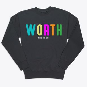 Worth Missouri Color Pop Premium Crewneck Sweatshirt