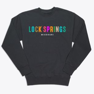 Lock Springs Missouri Color Pop Premium Crewneck Sweatshirt