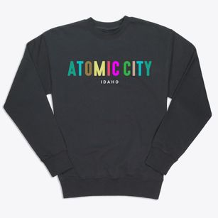 Atomic City Idaho Color Pop Premium Crewneck Sweatshirt