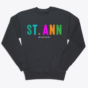St. Ann Missouri Color Pop Premium Crewneck Sweatshirt