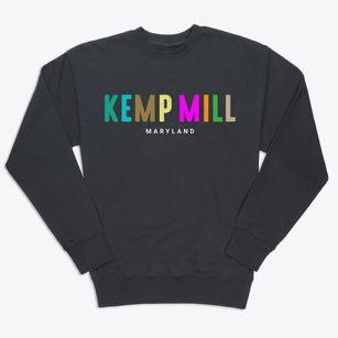 Kemp Mill Maryland Color Pop Premium Crewneck Sweatshirt