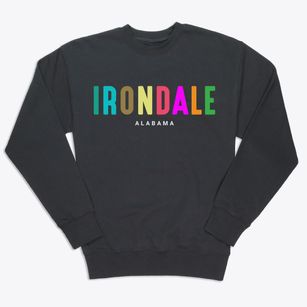 Irondale Alabama Color Pop Premium Crewneck Sweatshirt