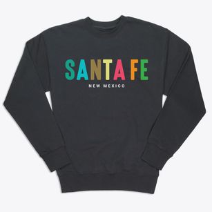 Santa Fe New Mexico Color Pop Premium Crewneck Sweatshirt