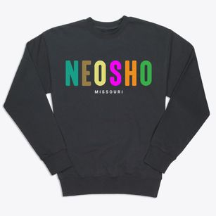 Neosho Missouri Color Pop Premium Crewneck Sweatshirt
