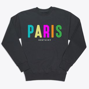 Paris Kentucky Color Pop Premium Crewneck Sweatshirt