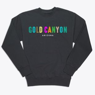 Gold Canyon Arizona Color Pop Premium Crewneck Sweatshirt