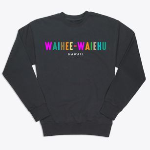 Waihee-waiehu Hawaii Color Pop Premium Crewneck Sweatshirt