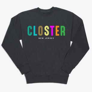 Closter New Jersey Color Pop Premium Crewneck Sweatshirt