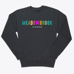 Meadowbrook Alabama Color Pop Premium Crewneck Sweatshirt
