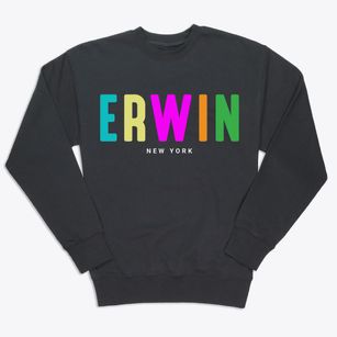 Erwin New York Color Pop Premium Crewneck Sweatshirt
