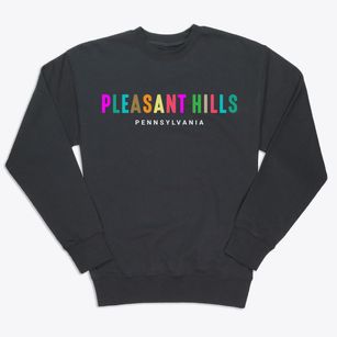 Pleasant Hills Pennsylvania Color Pop Premium Crewneck Sweatshirt