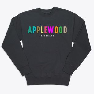 Applewood Colorado Color Pop Premium Crewneck Sweatshirt