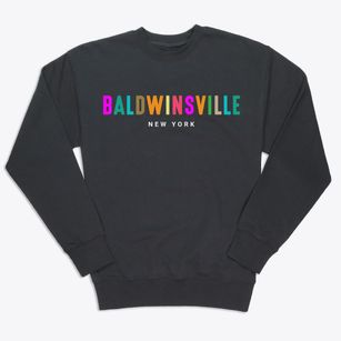 Baldwinsville New York Color Pop Premium Crewneck Sweatshirt