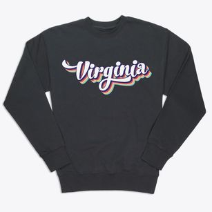  Virginia Retro Candy Vibes Premium Crewneck Sweatshirt