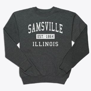 Samsville Illinois Classic Established Premium Crewneck Sweatshirt
