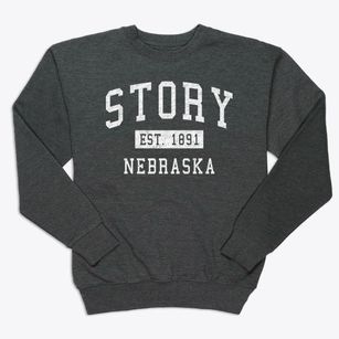 Story Nebraska Classic Established Premium Crewneck Sweatshirt