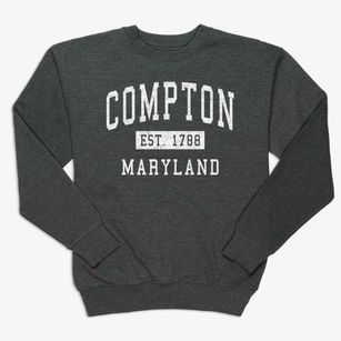 Compton Maryland Classic Established Premium Crewneck Sweatshirt