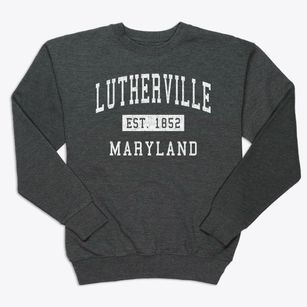 Lutherville Maryland Classic Established Premium Crewneck Sweatshirt