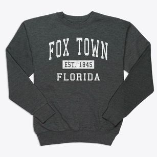Fox Town Florida Classic Established Premium Crewneck Sweatshirt