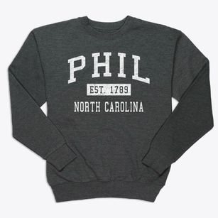 Phil North Carolina Classic Established Premium Crewneck Sweatshirt