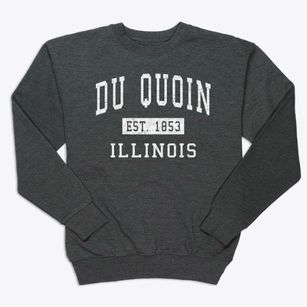 Du Quoin Illinois Classic Established Premium Crewneck Sweatshirt