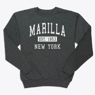Marilla New York Classic Established Premium Crewneck Sweatshirt