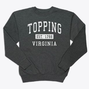 Topping Virginia Classic Established Premium Crewneck Sweatshirt