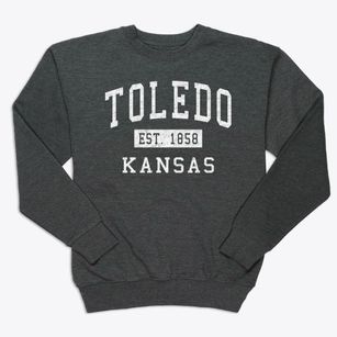 Toledo Kansas Classic Established Premium Crewneck Sweatshirt