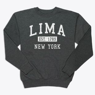 Lima New York Classic Established Premium Crewneck Sweatshirt