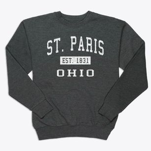 St. Paris Ohio Classic Established Premium Crewneck Sweatshirt