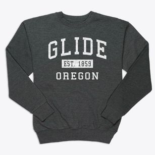 Glide Oregon Classic Established Premium Crewneck Sweatshirt