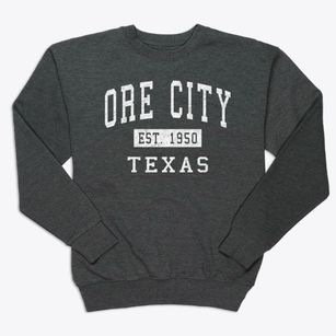 Ore City Texas Classic Established Premium Crewneck Sweatshirt
