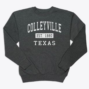 Colleyville Texas Classic Established Premium Crewneck Sweatshirt