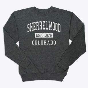 Sherrelwood Colorado Classic Established Premium Crewneck Sweatshirt