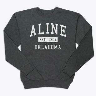 Aline Oklahoma Classic Established Premium Crewneck Sweatshirt