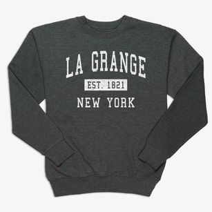 La Grange New York Classic Established Premium Crewneck Sweatshirt