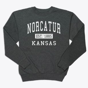 Norcatur Kansas Classic Established Premium Crewneck Sweatshirt