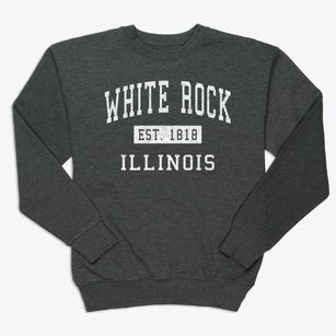 White Rock Illinois Classic Established Premium Crewneck Sweatshirt