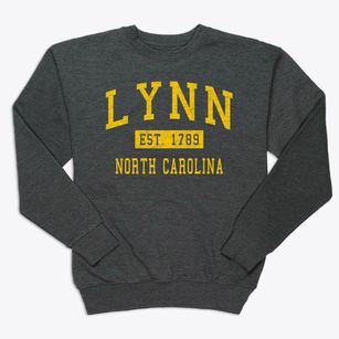 Lynn North Carolina Classic Established Premium Crewneck Sweatshirt